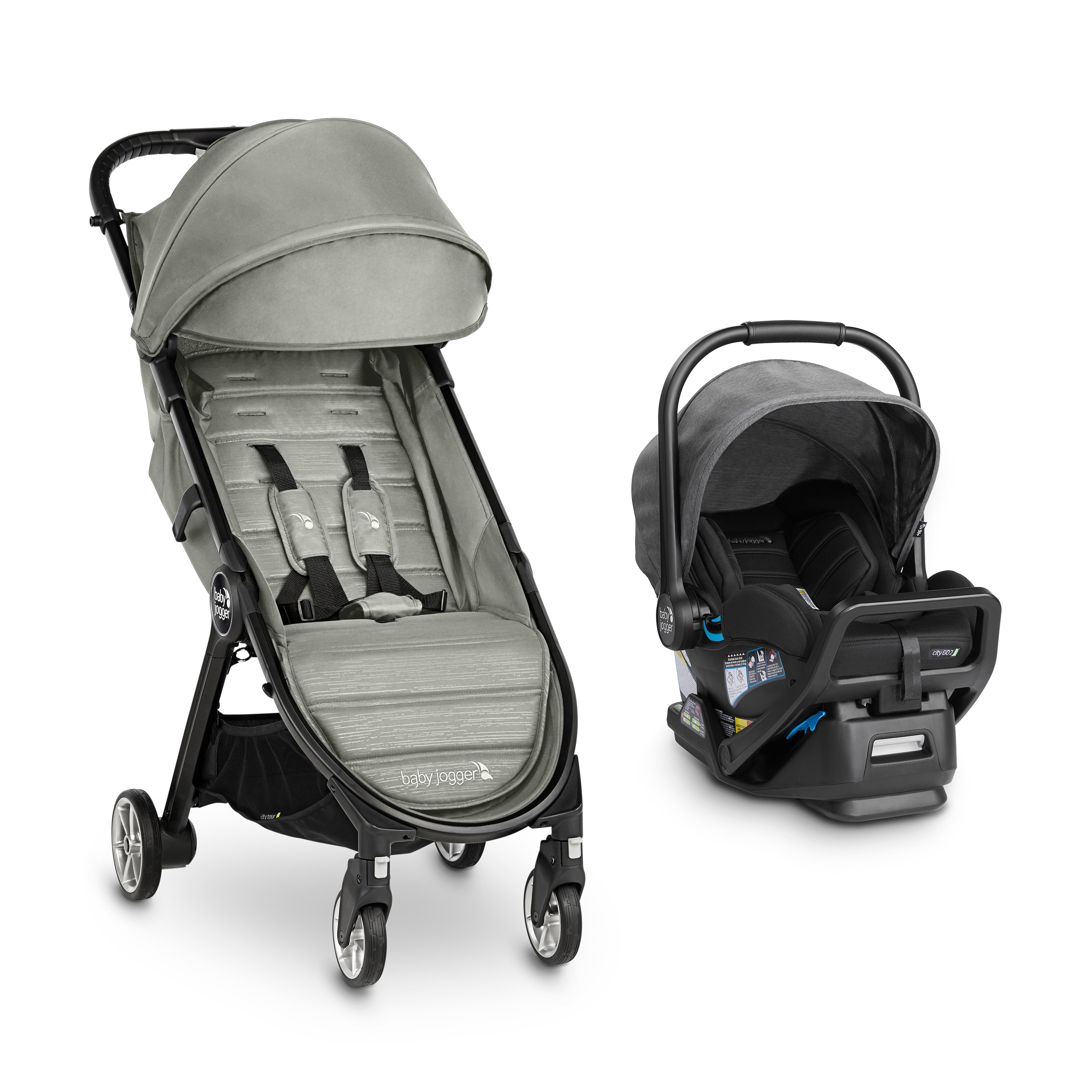 Baby jogger city discount tour 2 slate